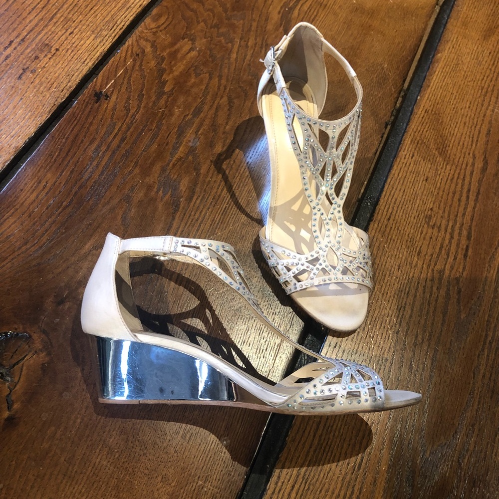 Imagine Vince Camuto Jalen Embellish Wedge Sandal